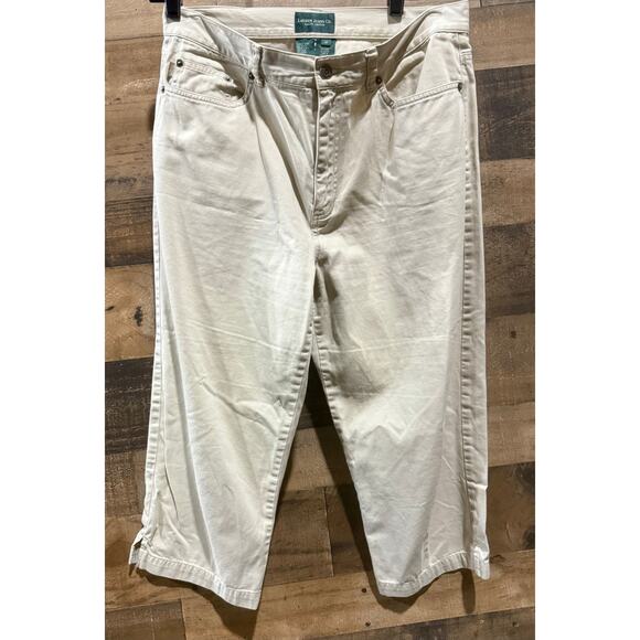 Ralph Lauren Jeans Company Women’s Cropped Jeans – Beige – Size 12 - Picture 9 of 9